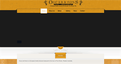 Desktop Screenshot of oscarandsons.com.au